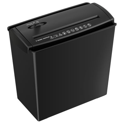 Máquina de trituración de papel de escritorio de 10L Trituración de papel de 5 hojas para uso doméstico y de oficina S606B
