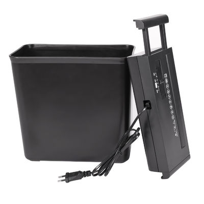 5 hojas máquina de trituración de papel cortado en tiras para uso en el hogar y oficina con contenedor de 10L CS522S