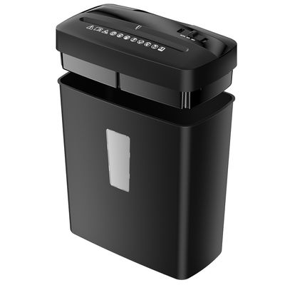 C220P trituradora de tarjetas de plástico de 6 hojas 13L mini trituradora de papel para uso doméstico y de oficina