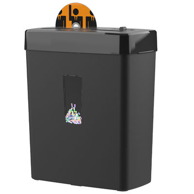 68dB Black Cross Cut Paper Shredder Máquina para triturar CD Papel con una cesta de 13L CD222p-8