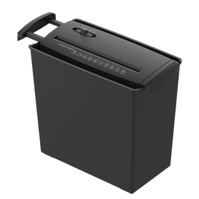 220 mm ancho de trabajo S606B 10L Mini trituradora de papel de corte de tira para uso doméstico 5 hojas