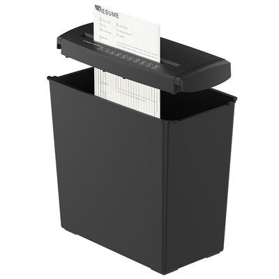 P1 de seguridad de la tira de corte mini papel triturador 5 hojas A4 S606B soporte OEM ODEM logotipo caja de colores