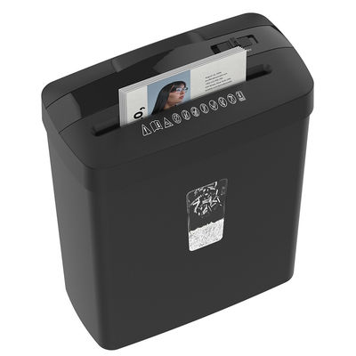 220 mm Garganta máquina de trituración de papel comercial con 13L contenedor triturado 6 hojas A4