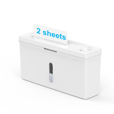 P-5 Nuevo producto lanzado Mini trituradora de papel de escritorio para 2 hojas de papel A4 CS201C