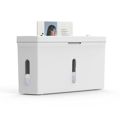 CS201C 4L 2 hojas Pequeño escritorio Papel triturador máquina eléctrica de trituración de papel