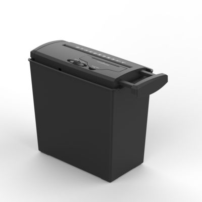 SD105P 5 hojas de corte de banda comercial de CD de tarjeta de crédito Papel triturador con cesta de 10L para la oficina en el hogar