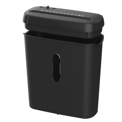 Trituradora de papel cortada en tiras de 5 hojas con capacidad para triturar con 8L mini cesta para uso doméstico y de oficina S616B