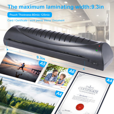 0.6 mm de espesor A4 Laminador de bolsas LM2006 con liberación para papel fotográfico