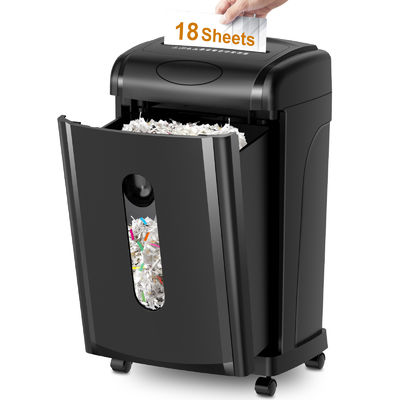 Trituradora de papel pesada certificada CE/EMC para empresas con contenedor extraíble de 30L