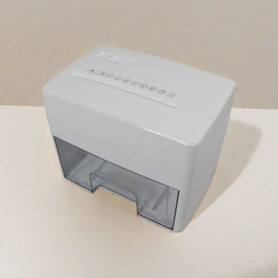 2x12 mm de tamaño triturado trituradora de papel de micro corte con parada de sobrecalentamiento