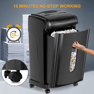 Capacidad de contenedor de 30L Trituradora de papel pesada para oficina con inversión automática
