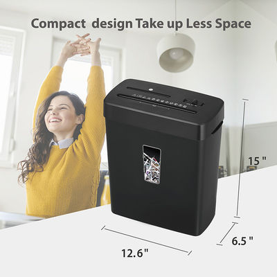 Máquina de trituración de papel de oficina para el hogar ligera y compacta CD222P Trituración de 8 hojas A4