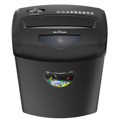 CD218P 5.55 galones máquina de destrucción de papel 10 hojas de papel triturador con protección de sobrecarga inversa
