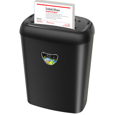 Máquina de trituración de papel de alta capacidad de 25L para papel de 8 hojas A4 CD Tarjeta de crédito CD210P-8
