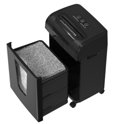 Capacidad alta C261P 10 hojas A4 trituradora de papel de corte cruzado 20L máquina de trituración de oficina