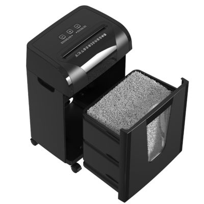 C261P 10 Hojas de papel micro cortado trituradora de papel para el interior de la oficina Utilice la máquina trituradora 20 Litro de contenedor