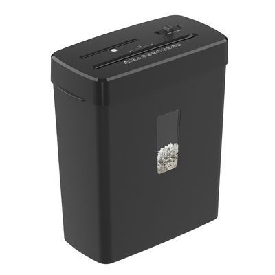 8 Hojas de papel máquina de destrucción de corte cruzado de papel de tarjeta Cd trituradora de papel para el hogar de la oficina con 13L Basket Bin CD222P-8