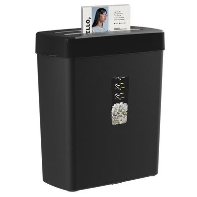 Máquina de trituración de papel mini con 13L de tamaño de la cesta de la caja de trituración 4 * 39mm corte transversal CD222P-8