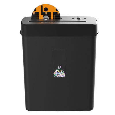 P4 Seguridad 8 hojas máquina de trituración de papel de corte cruzado CD222P-8 con cesta de 13L