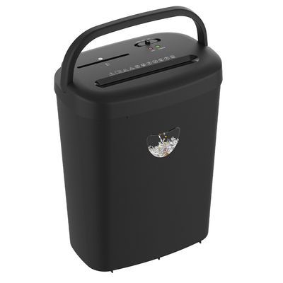 Máquina de trituración de papel de oficina para uso doméstico de 25L para tarjetas de crédito de CD 12 hojas de papel A4