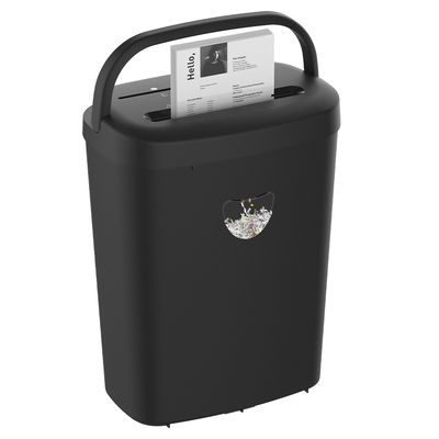 12 hojas de papel A4 de trabajo pesado, máquina de trituración de papel, soporte de CD triturado, tarjeta de crédito con contenedor de 25L CD228P