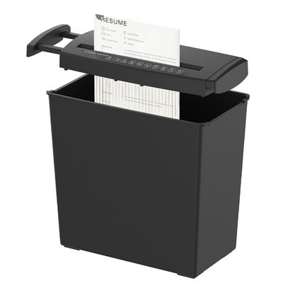 Precio barato tira cortada mini pequeña casa y uso de la oficina trituradora de papel triturador de 5 hojas de papel S606B