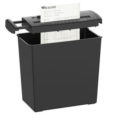 5 hojas A4 mini máquina de trituración de papel para uso doméstico y de oficina con 10L Bin S606B