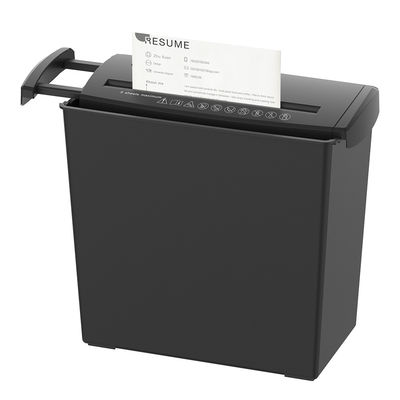 10L Basket Bin 5 hojas A4 Mini Strip Cut Paper Shredder con características automáticas / apagado / rev para uso en la oficina en el hogar