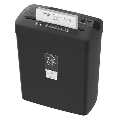 C220P-6 Mini trituradora de papel máquina de trabajo para el hogar 6 hojas trituradora de papel de corte cruzado 13L