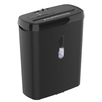 SD108P 11L 8 hojas cortadas en tiras Mayorista Pequeña oficina para el hogar Triturador de CD Tarjeta de crédito Triturador de papel