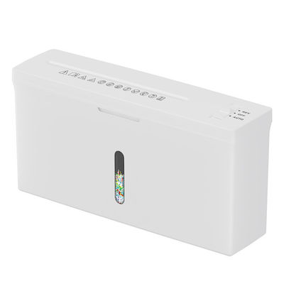 Nuevo producto Mini Shredder de escritorio CS201C 2 hojas A4 2 * 12mm Máquina de trituración de oficina para el hogar 4L