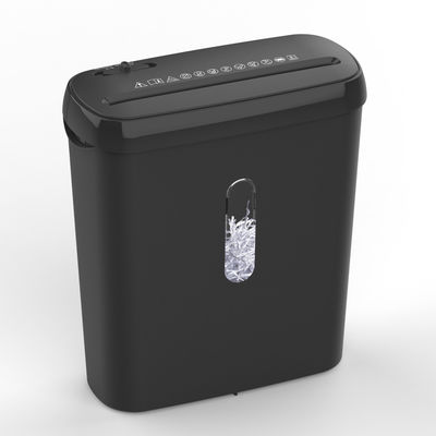 S616B Máquina de trituración de papel de 5 hojas con 8L de mini cesta para oficina en el hogar