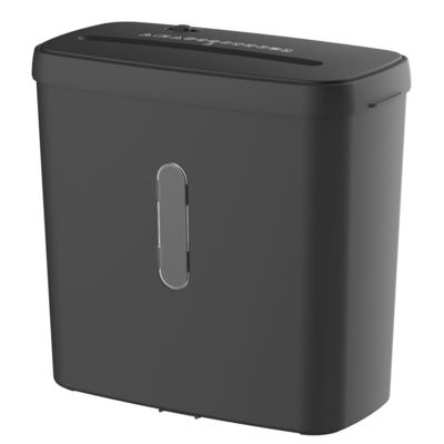 Documentos eléctricos de corte cruzado máquina de destrucción de papel C502P trituradora de tarjetas de crédito de 6 hojas con mini cesta de 11L