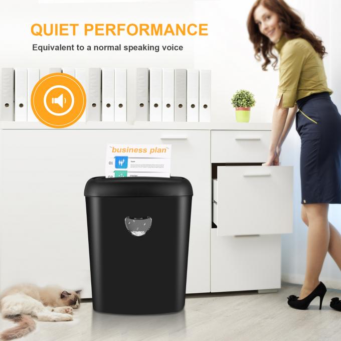 P-4 máquina de trituración de papel de trabajo pesado 25L contenedor de capacidad trituración 12 hojas A4 CD228P-12 5