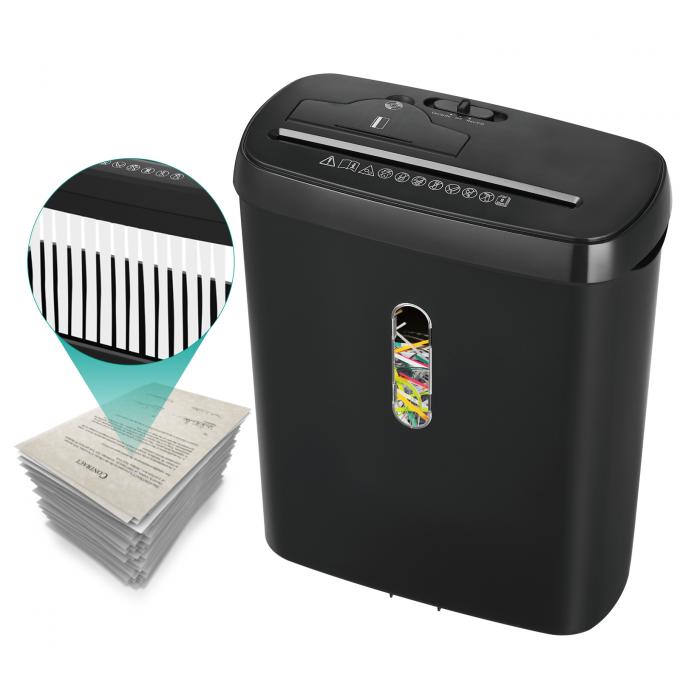 SD108P Tarjeta de tira 8 hojas A4 CD Tarjeta de crédito Papel trituradora Máquina para la oficina de la casa trituración 1