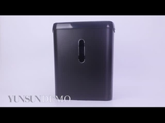 SD108P 8 hojas trituradora de papel cortado en tiras, nivel de seguridad P2 con contenedor de 11L