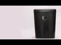 CD228P 12 hojas de corte transversal de papel de oficina comercial trituradora de papel 25L de alta seguridad