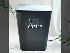 CD210P-12 Trituradora de papel pesada para oficina con contenedor de cestas de 25L