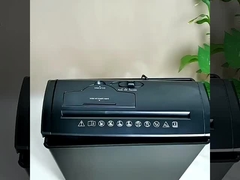 SD105P 5 hojas A4 mini máquina trituradora de papel cortada en tiras 10L para oficina en el hogar